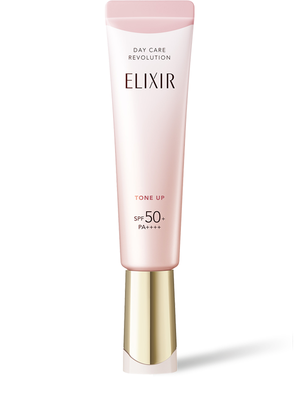 Elixir | 產品 | 膠原提亮妝前防曬底霜 (櫻花色)